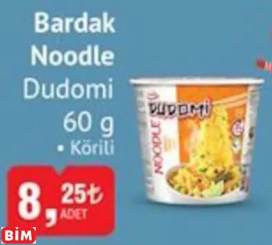 DUDOMİ BARDAK NOODLE DUDOMİ BARDAK NOODLE